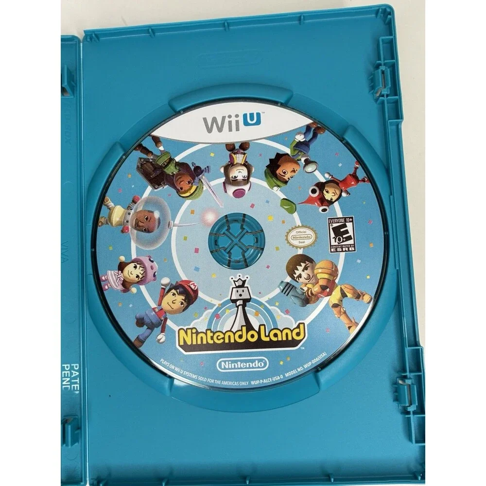 Nintendo Wii U Game Nintendo Land Complete - Tested & Works